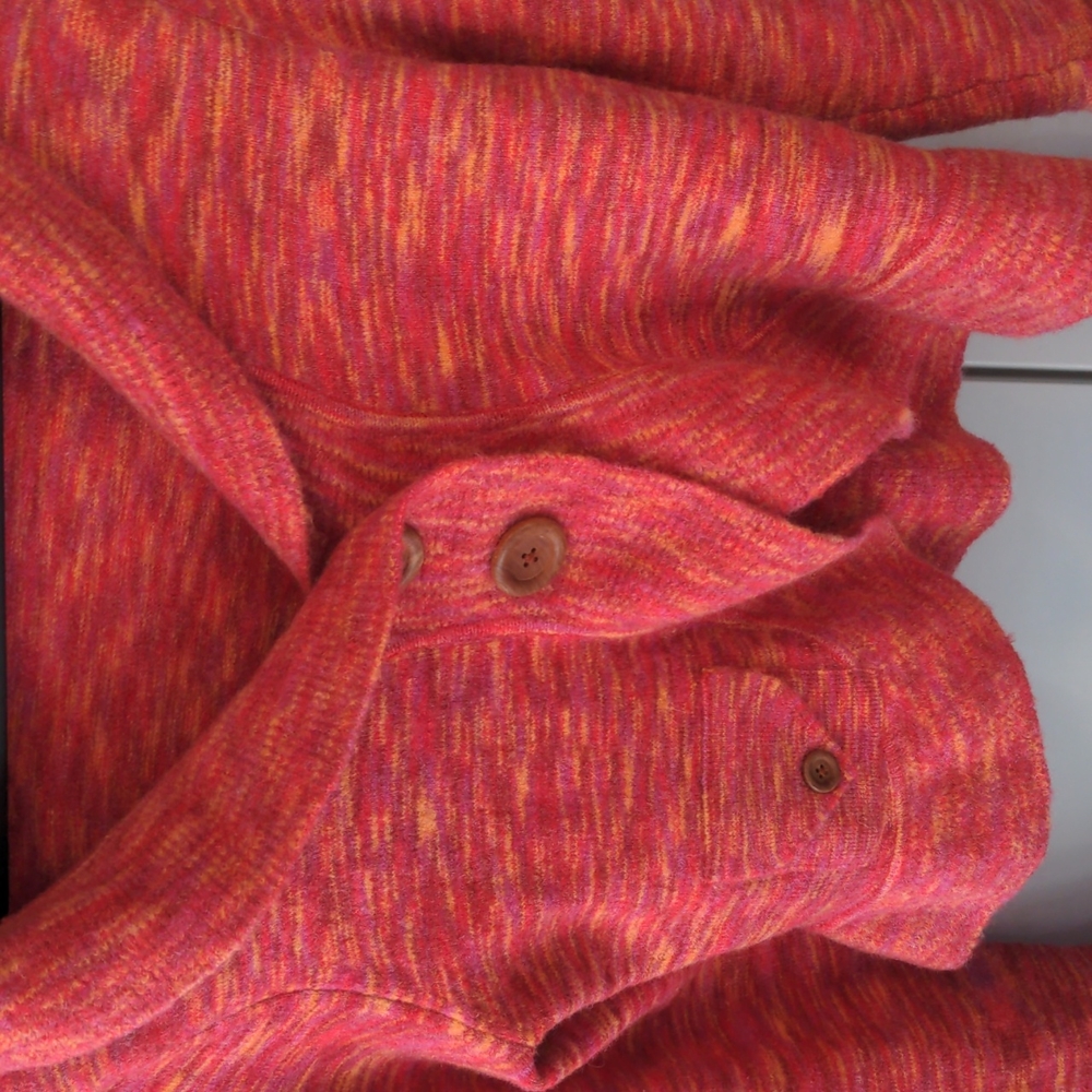 RUFFLE Cardigan🩷🧡 - Picture 7 of 14